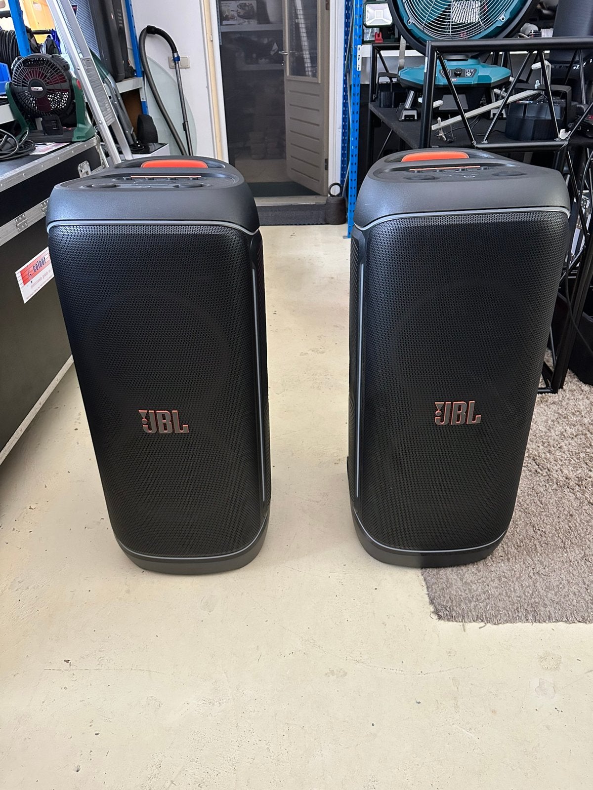 JBL partybox 720, 2 stuks, incl hoezen en accu’s; nieuw!, Ophalen, Zo goed als nieuw, JBL