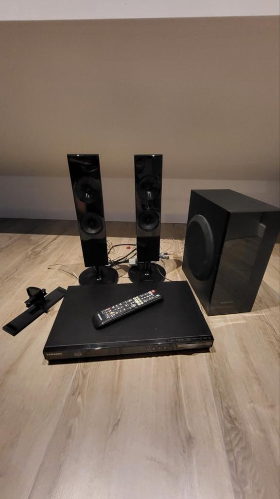 Samsung Home Cinema Set 2.1 met Blu-ray speler, Audio, Tv en Foto, Home Cinema-sets, Overige merken, 2.1-systeem, Blu-ray-speler