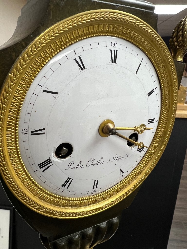 Empire vaaspendule ongeveer van 1810, Antiek en Kunst, Antiek | Klokken, Ophalen