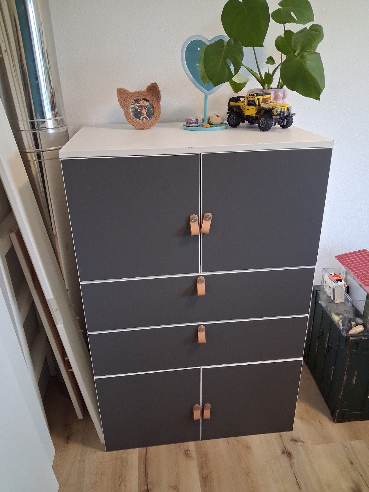 ikea Skatval kledingkast/Opbergkast met lades en deuren, Ophalen, Gebruikt, Met lade(s), 50 tot 100 cm
