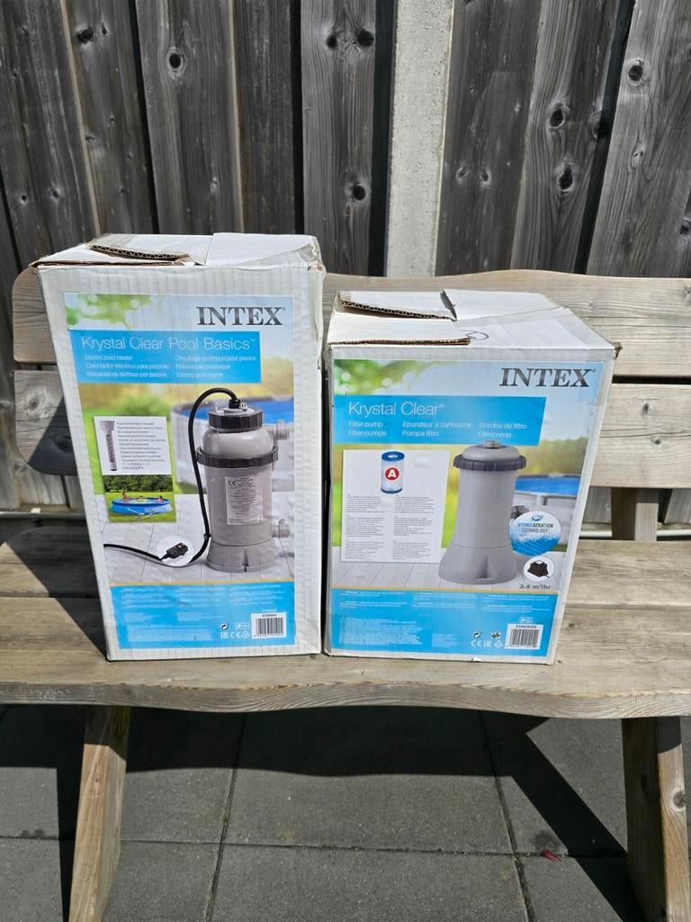 Warmtepomp en filterpomp en schoonmaak accessoires, Tuin en Terras, Zwembad-toebehoren, Ophalen