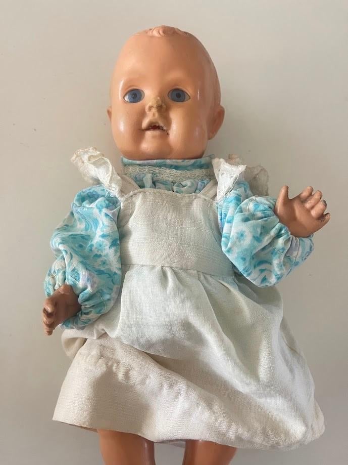vintage babypop, Antiek en Kunst, Ophalen of Verzenden