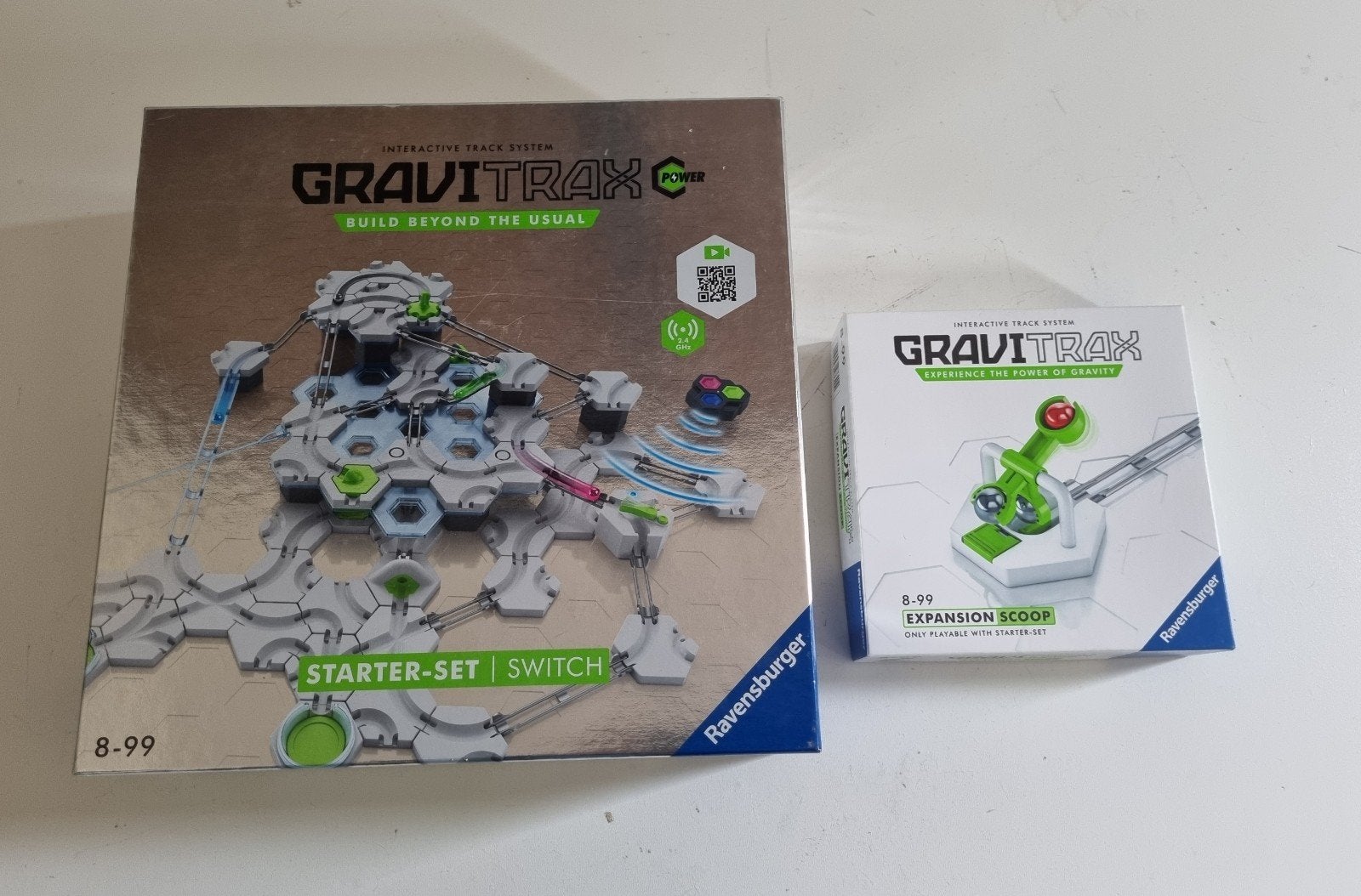 GraviTrax Starter-Set Switch & Expansion Scoop, Ophalen of Verzenden, Zo goed als nieuw, Overige merken