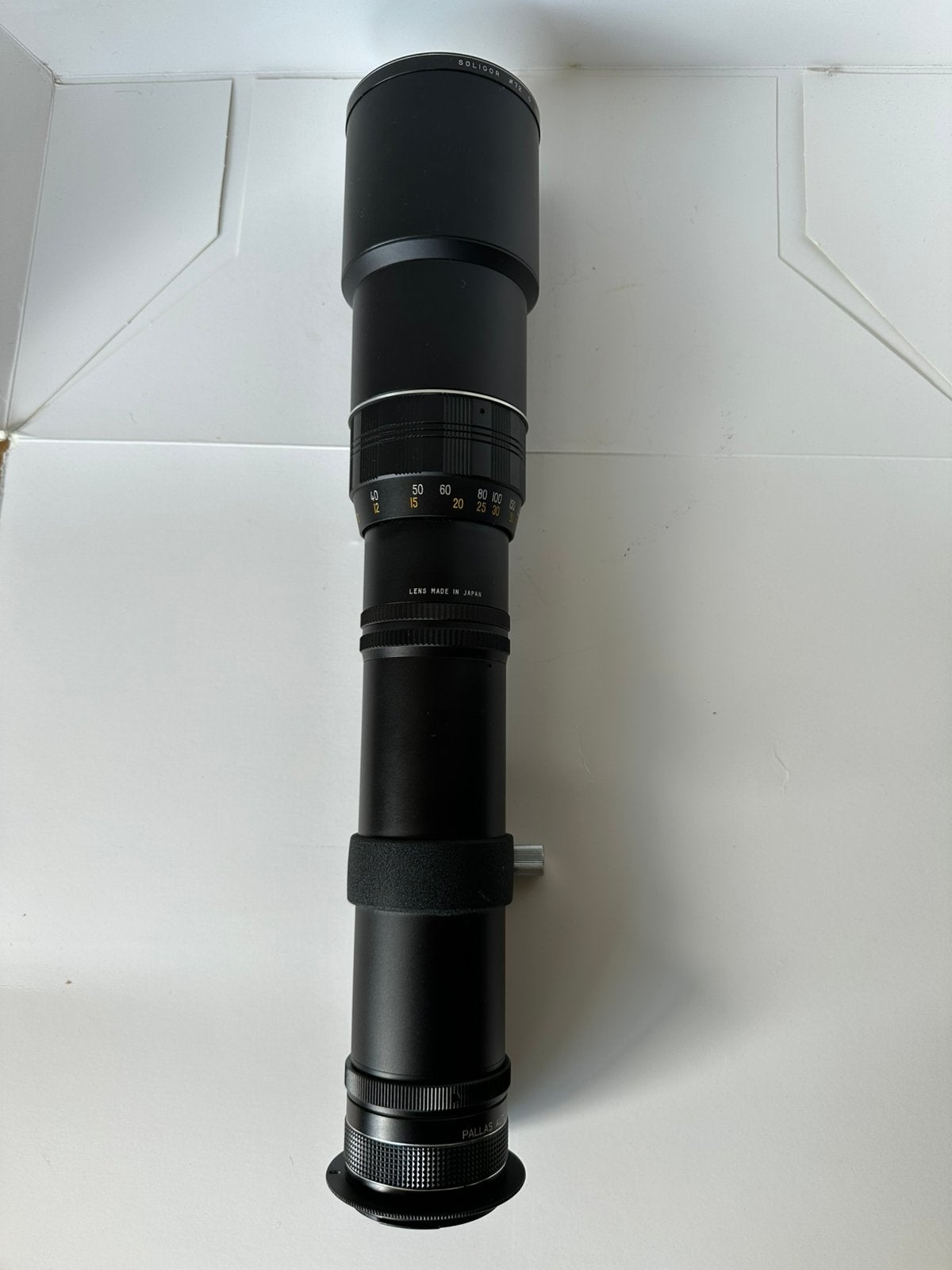Soligor Canon Telelens Japan 1:6.3 400mm, Ophalen of Verzenden, Zo goed als nieuw, Telelens