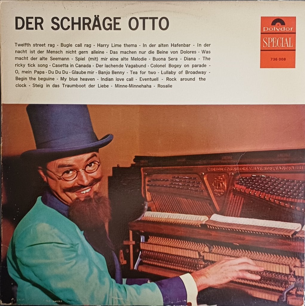 LP Der Schräge Otto–Honky Tonk Piano, LP, Gebruikt, Ophalen of Verzenden, 12 inch