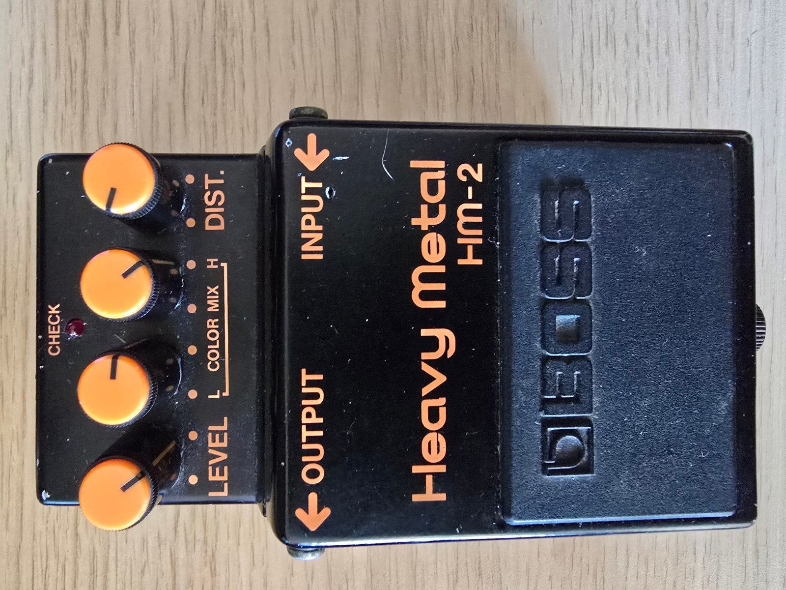 Boss HM-2 Heavy Metal pedaal - Vintage Distortion, Muziek en Instrumenten, Ophalen of Verzenden, Gebruikt, Distortion, Overdrive of Fuzz