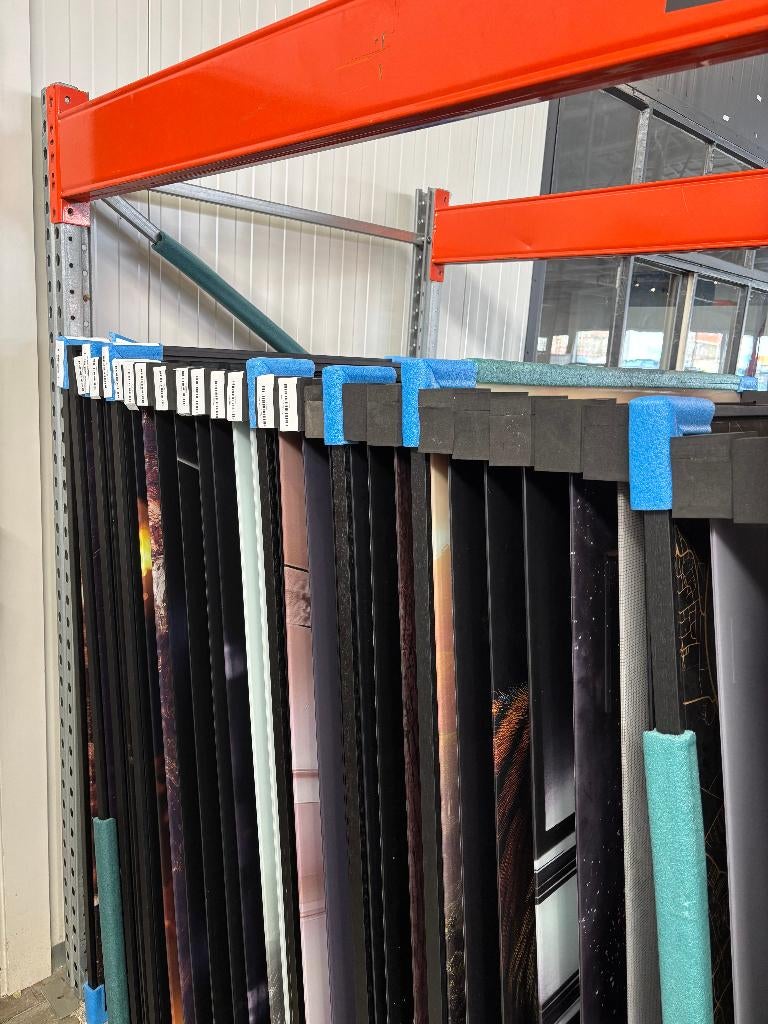 Wallfield glasplaten 100x150, Ophalen