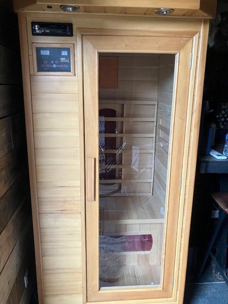 infrarood sauna, Ophalen, Gebruikt, Infrarood, Complete sauna