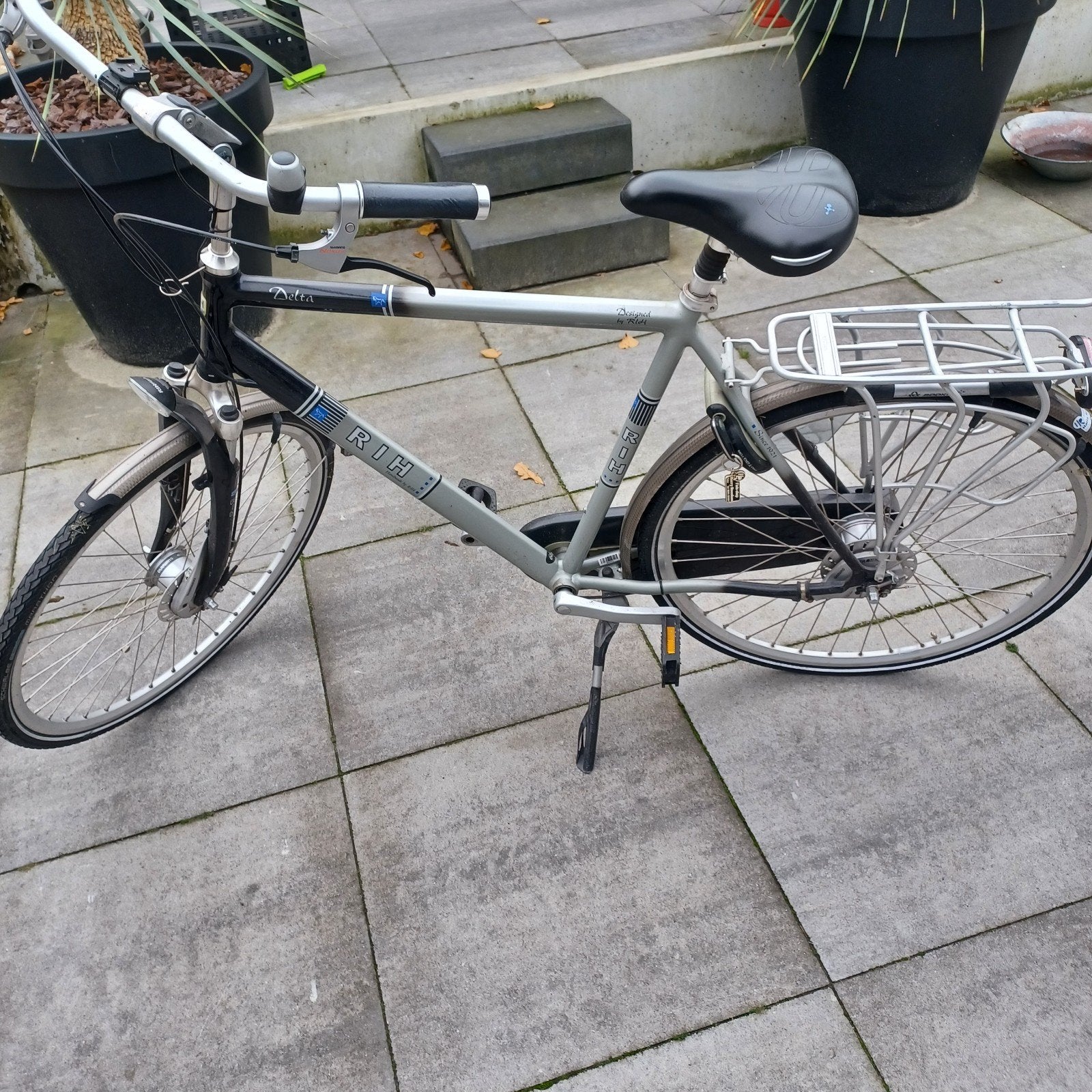 rih herenfiets, Fietsen en Brommers, Fietsen | Heren | Herenfietsen, Gebruikt, Versnellingen, 57 tot 61 cm, Ophalen