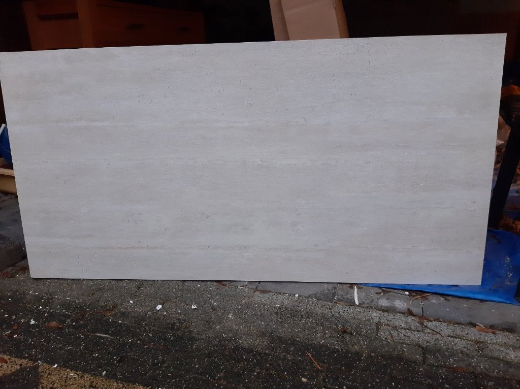 Grote wandtegels 60x120cm creme-ivoor 4,3m2, Doe-het-zelf en Verbouw, Tegels, Ophalen, 60 cm of meer, Nieuw, Minder dan 5 m²