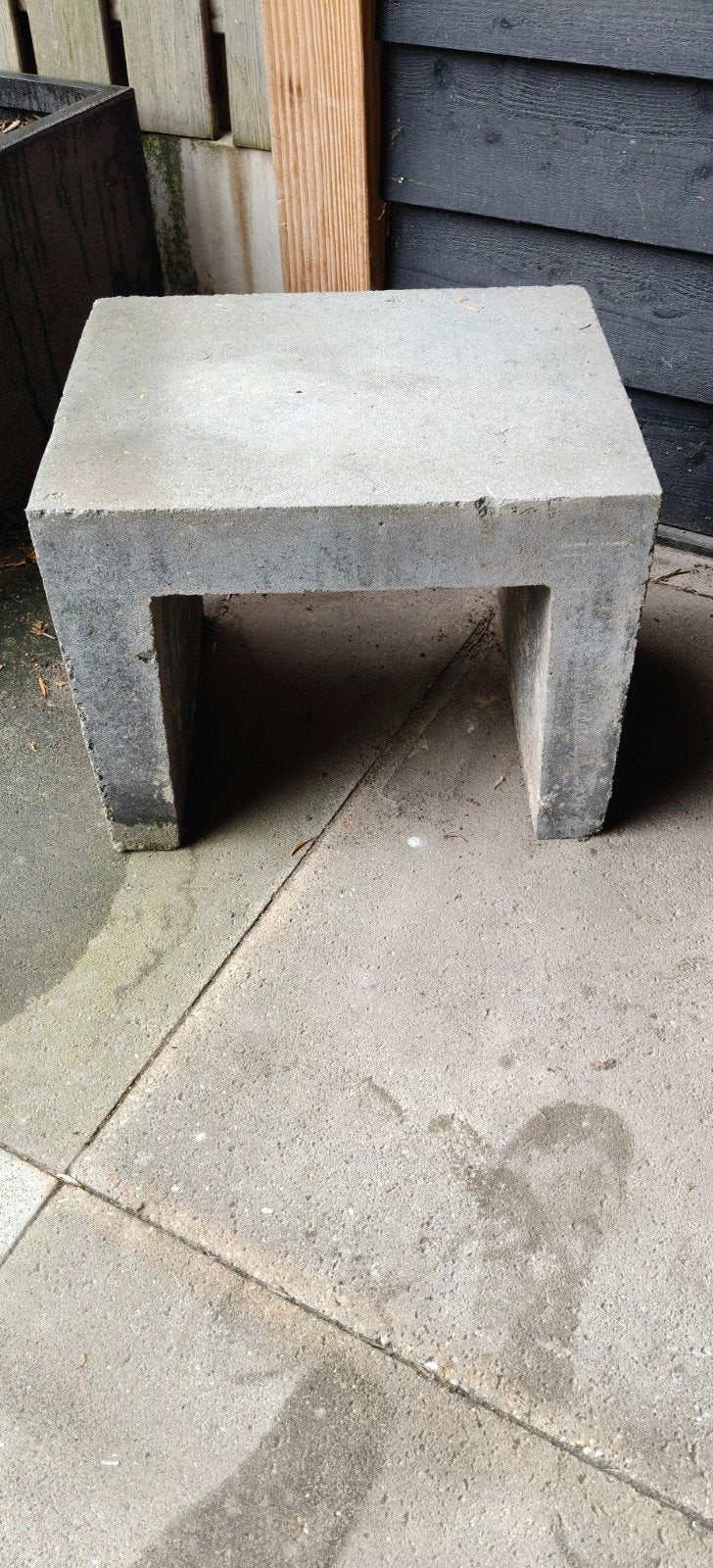 Betonnen blok - grijs, Ophalen, Overige materialen, Gebruikt, Overige typen