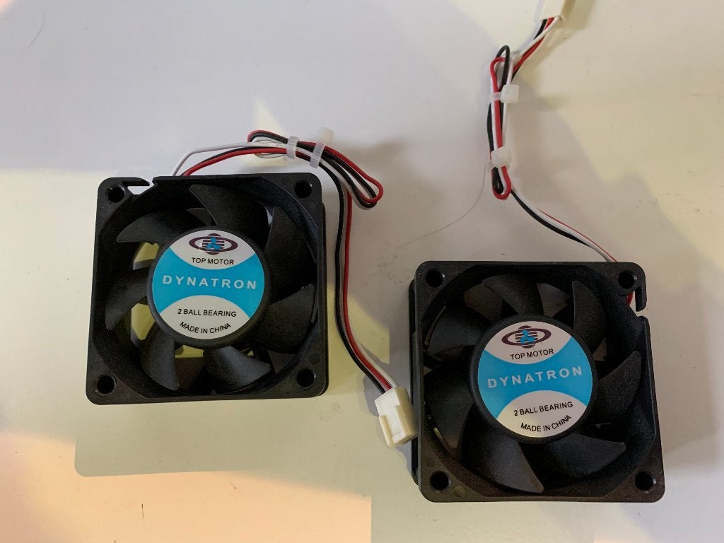 TOP MOTOR DF126025BU 60mm 2-Ball Bearing Fan, Computers en Software, Computerbehuizingen, Ophalen of Verzenden, Gebruikt