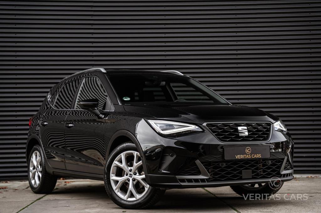 Seat ARONA 1.0 EcoTSI FR 116PK BTW|Camera|Drive Profile|Sfee, Auto's, 1131 kg, Gebruikt, Zwart, Bedrijf