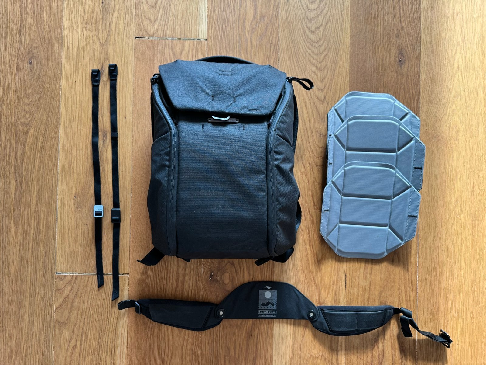 Peak Design Everyday Backpack 20L V2, Sieraden, Tassen en Uiterlijk, Tassen | Rugtassen, Gebruikt, 25 tot 40 cm, Waterdicht, Ophalen