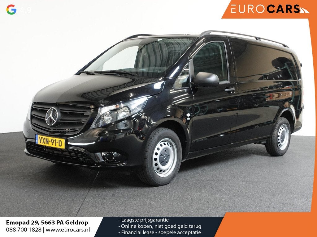 Mercedes-Benz Vito 114 CDI Lang Automaat Airco Bluetooth Cam, Auto's, Gebruikt, Euro 6, 4 cilinders, 2500 kg