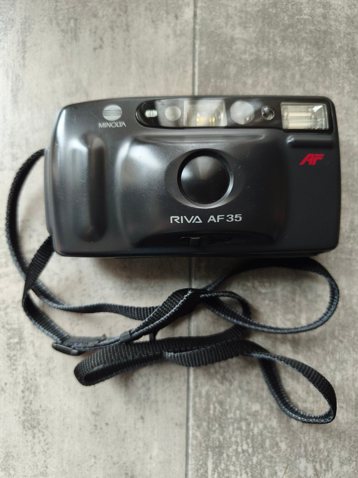 Minolta riva AF35 camera (werkend), Ophalen of Verzenden, Compact, Minolta