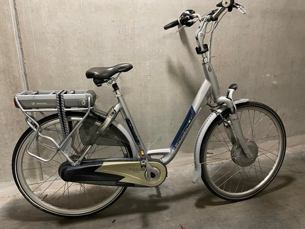 Sparta ION RX elektrische fiets - Zilver, Fietsen en Brommers, Elektrische fietsen, Ophalen, Sparta, Gebruikt, 51 tot 55 cm