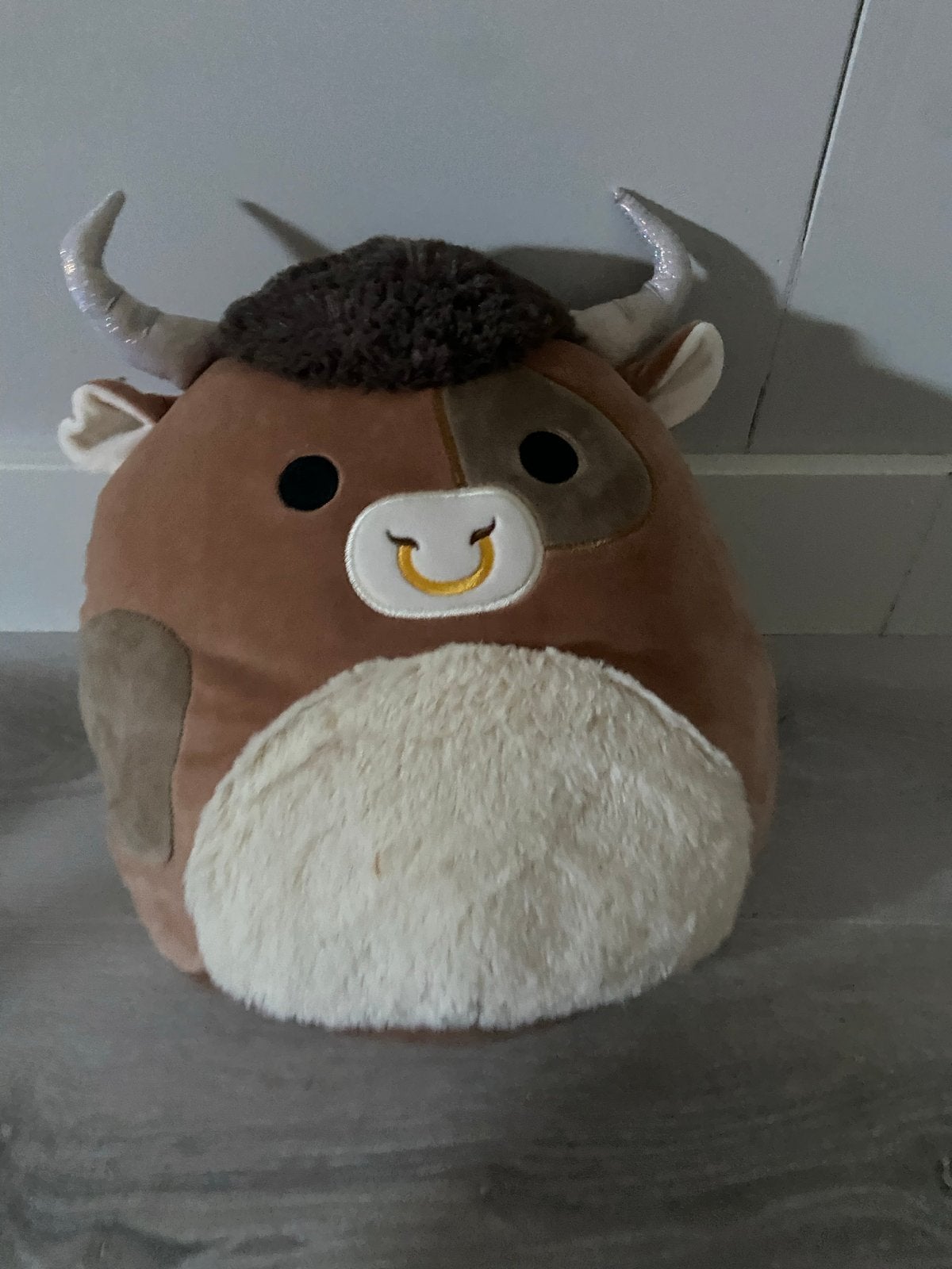 Squishmallow Stier - Zacht en Knuffelbaar, Overige typen, Ophalen of Verzenden, Met label, Zo goed als nieuw