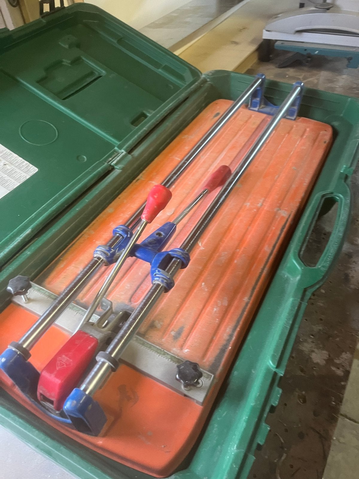 Rubi TS-60 Tegelsnijder in Koffer, Ophalen of Verzenden, Snijgereedschap, Rubi
