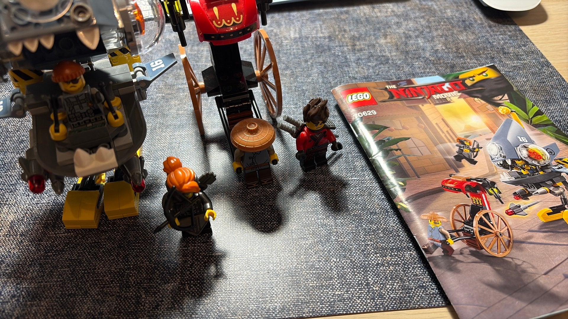 Lego Ninjago 70629 movie Piranha Attack, Ophalen of Verzenden, Zo goed als nieuw