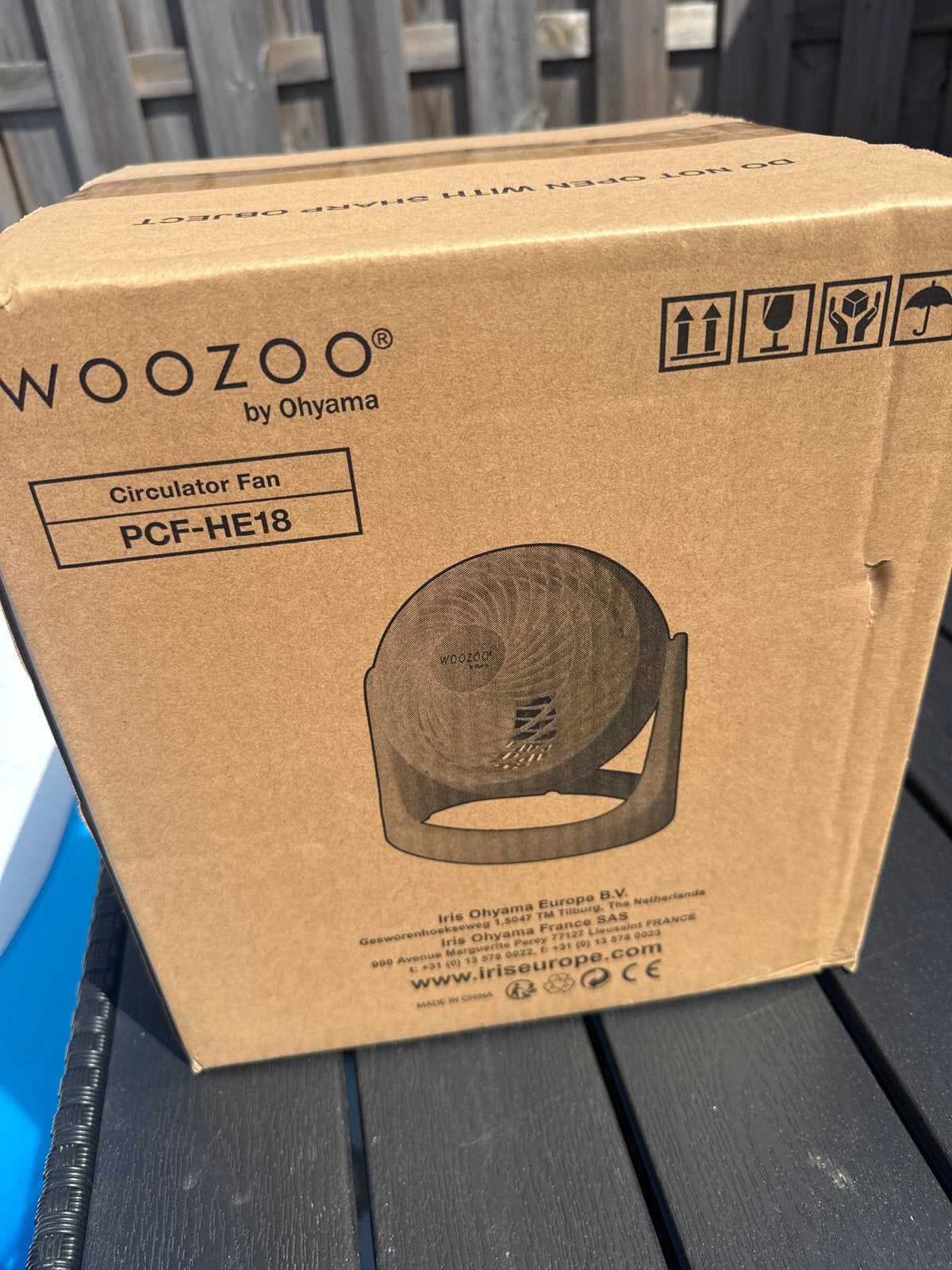 Woozoo Circulator Fan PCF-HE18 Ventilator, Ophalen of Verzenden, Nieuw, Overige