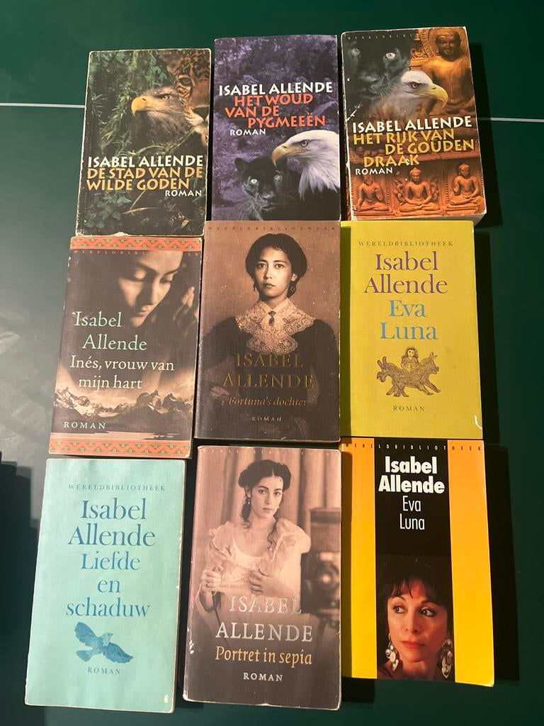 Isabel Allende Boeken Collectie - 9 Romans, Boeken, Ophalen of Verzenden, Gelezen, Nederland