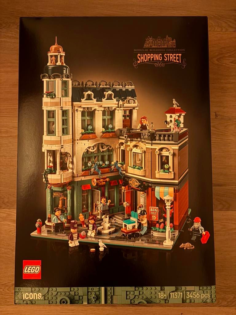 Lego Icons - Winkelstraat - 11371 - Nieuw, Kinderen en Baby's, Speelgoed | Duplo en Lego, Ophalen, Lego, Nieuw, Complete set