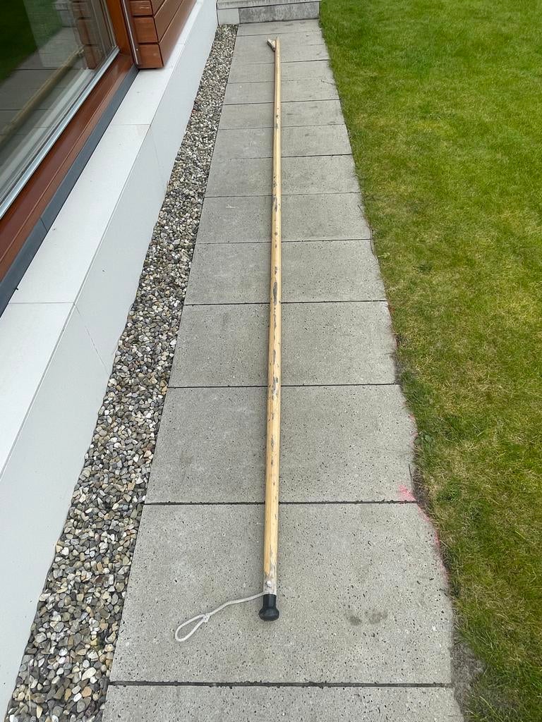 Vaarboom, 4,5m lang, voor valk, bm,16m2 etc., Ophalen, Gebruikt, Minder dan 15 m²