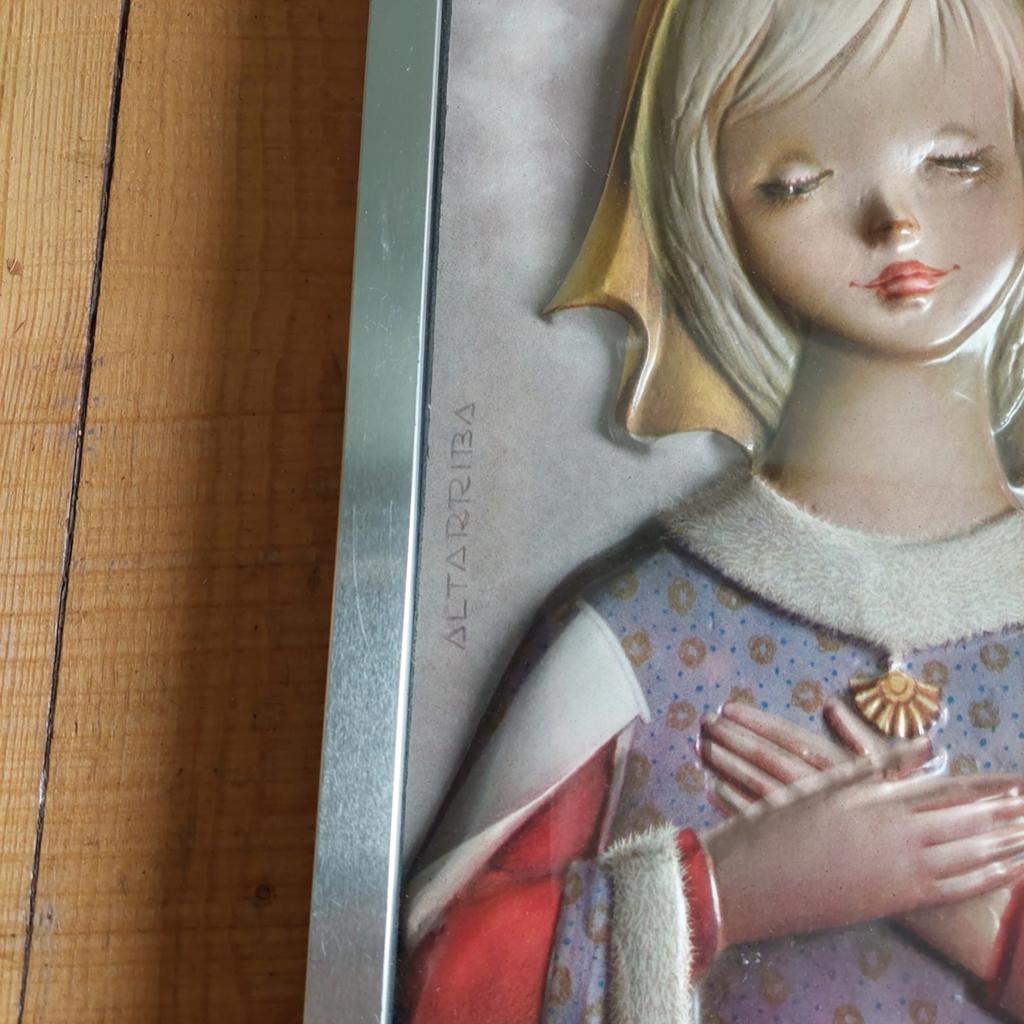 Lucky Vintage Altaribba Spanje set vintage Big Eye prenten, Ophalen of Verzenden, Huis en Inrichting