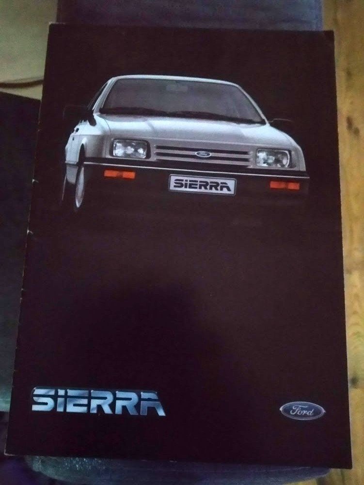 Ford Sierra o.a. XR4 i [ 2 / 1984 ] 32 pag., Verzenden, Zo goed als nieuw, Ford