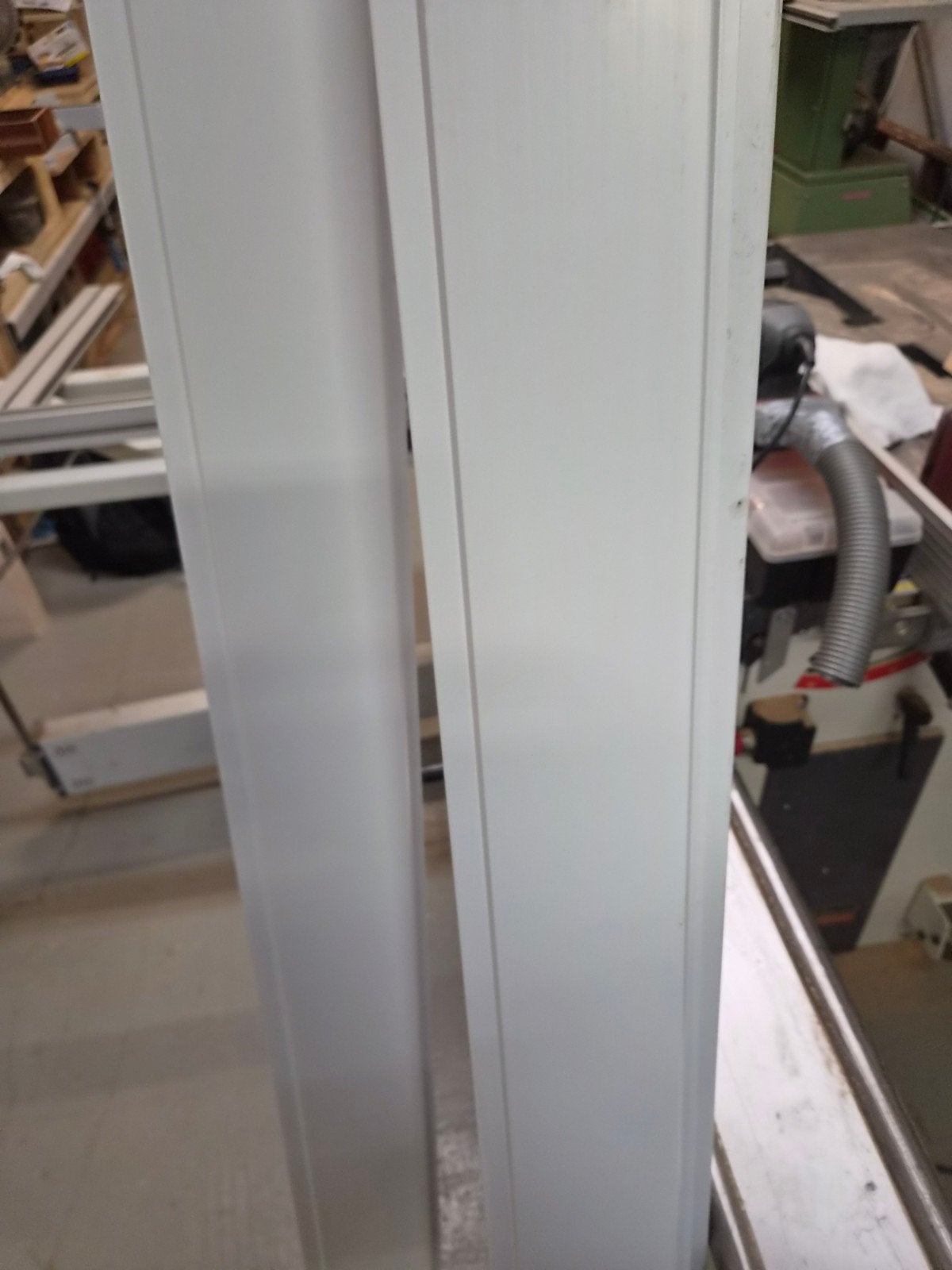 Witte kunststof schroten, Ophalen, Gebruikt, Minder dan 25 mm, 200 tot 250 cm