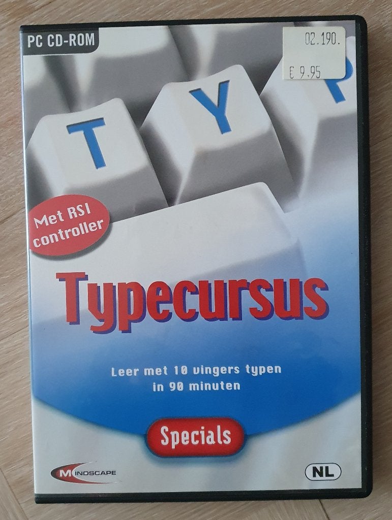 Retro PC CD-ROM Mindscape Typecursus Specials, Computers en Software, Verzenden, Gebruikt, Typecursus