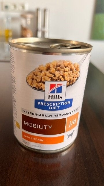Hills Prescription diet mobility j/d (blikvoer), Ophalen of Verzenden, Hond