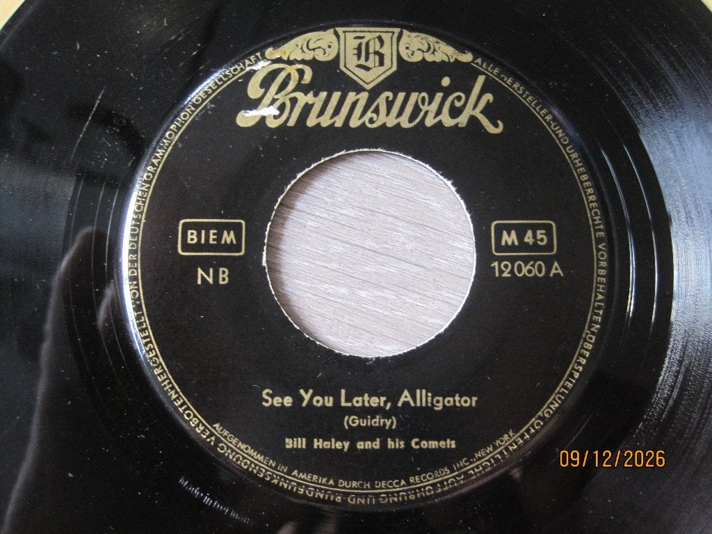 Bill Haley and his Comets  -  See you later, Alligator, 7 inch, Ophalen of Verzenden, Zo goed als nieuw, Overige typen