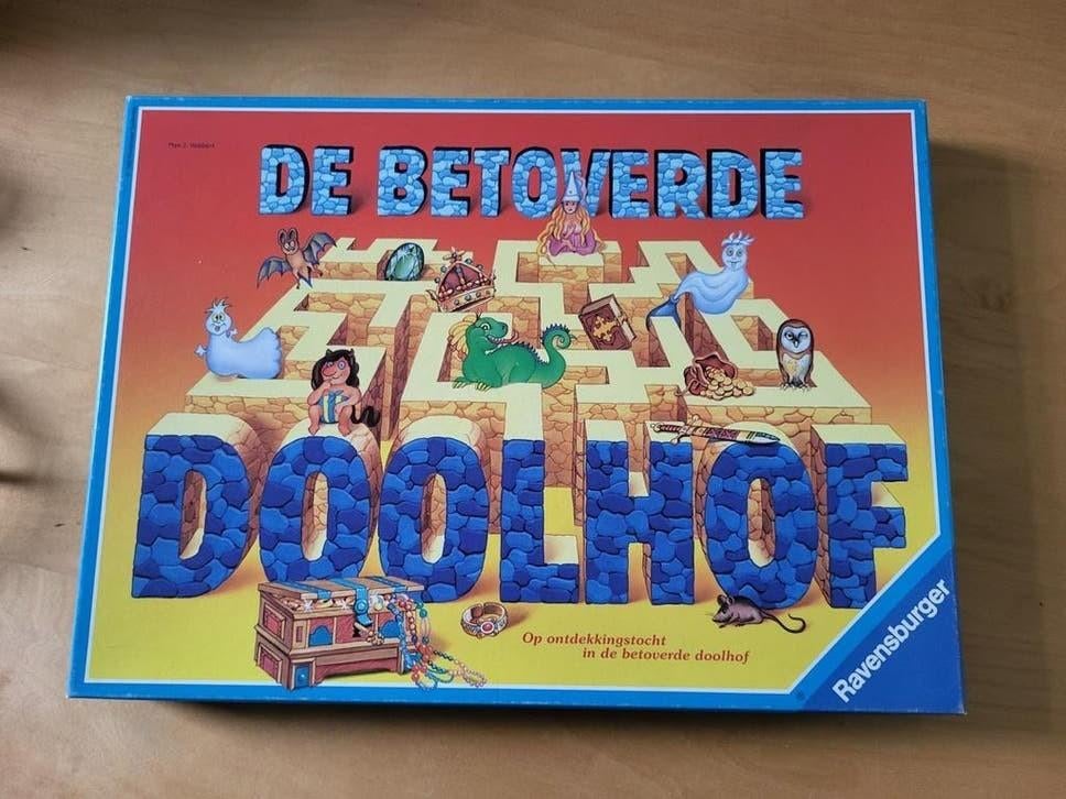 De Betoverde Doolhof - Ravensburger Bordspel, Hobby en Vrije tijd, Gezelschapsspellen | Bordspellen, Drie of vier spelers, Ophalen