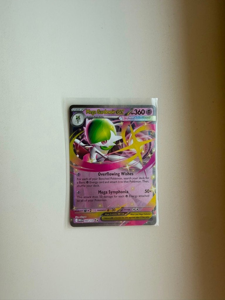 Mega Gardevoir EX 060 Mega Evolution, Ophalen of Verzenden, Nieuw, Losse kaart, Foil