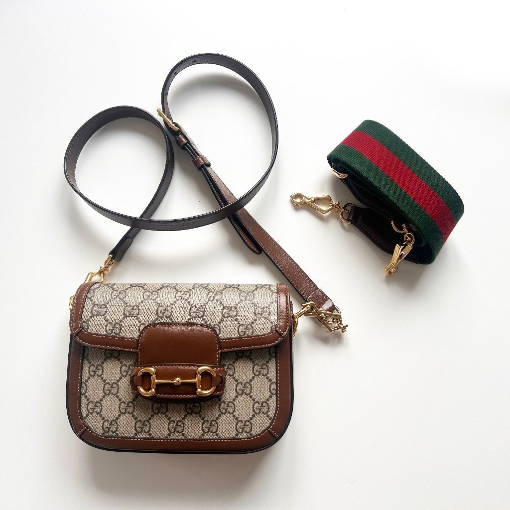 Gucci Horsebit 1955 Small Shoulder Bag, Ophalen, Zo goed als nieuw, Overige kleuren, Schoudertasje