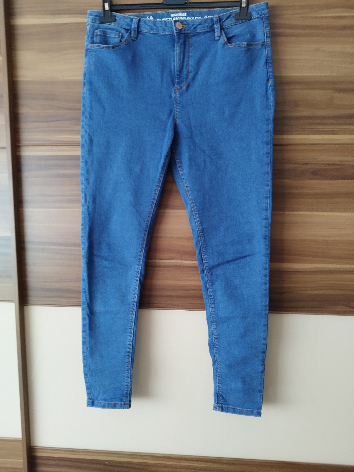 als nieuw stretch jeans skinny broek 44, Kleding | Dames, Verzenden