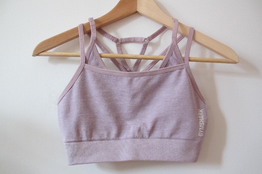 Adapt marl seamless sports bra (Gymshark), Ophalen of Verzenden, Roze, Maat 34 (XS) of kleiner, Gymshark