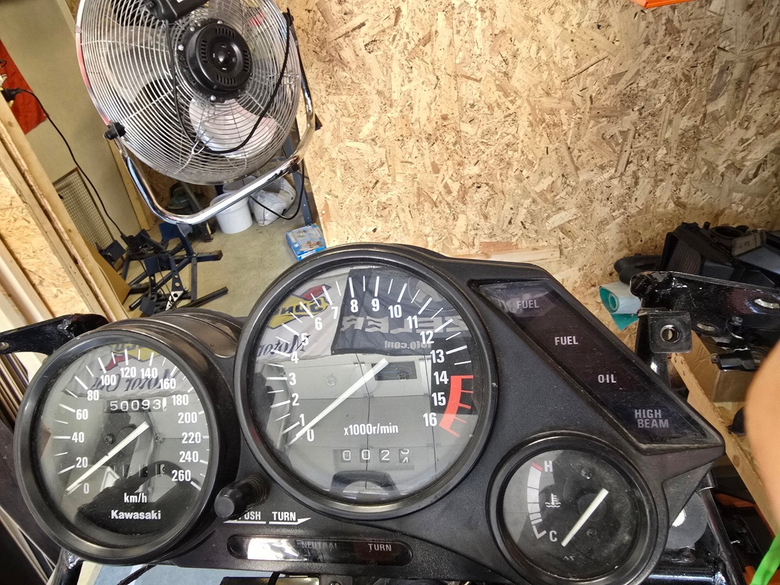 Tellerhuis Kawasaki ZZR600 (50093 km), Ophalen of Verzenden, Gebruikt