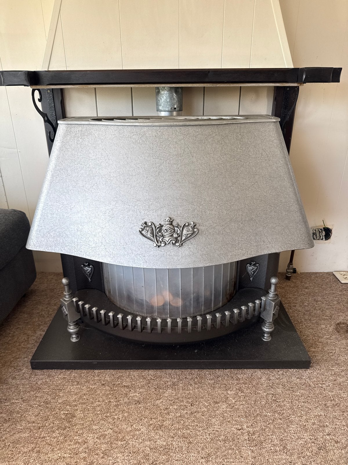 DRU Propaan Gaskachel 7kW - Vintage Vrijstaand, Huis en Inrichting, Kachels, Ophalen, Gebruikt, Gas, Vrijstaand