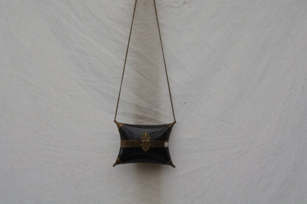Kussen tas avondtas Pillow pure minaudiere Ard Deco ca 1930, Ophalen of Verzenden