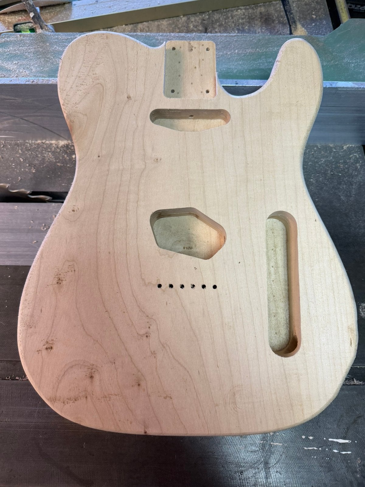 Telecaster esdoorn maple