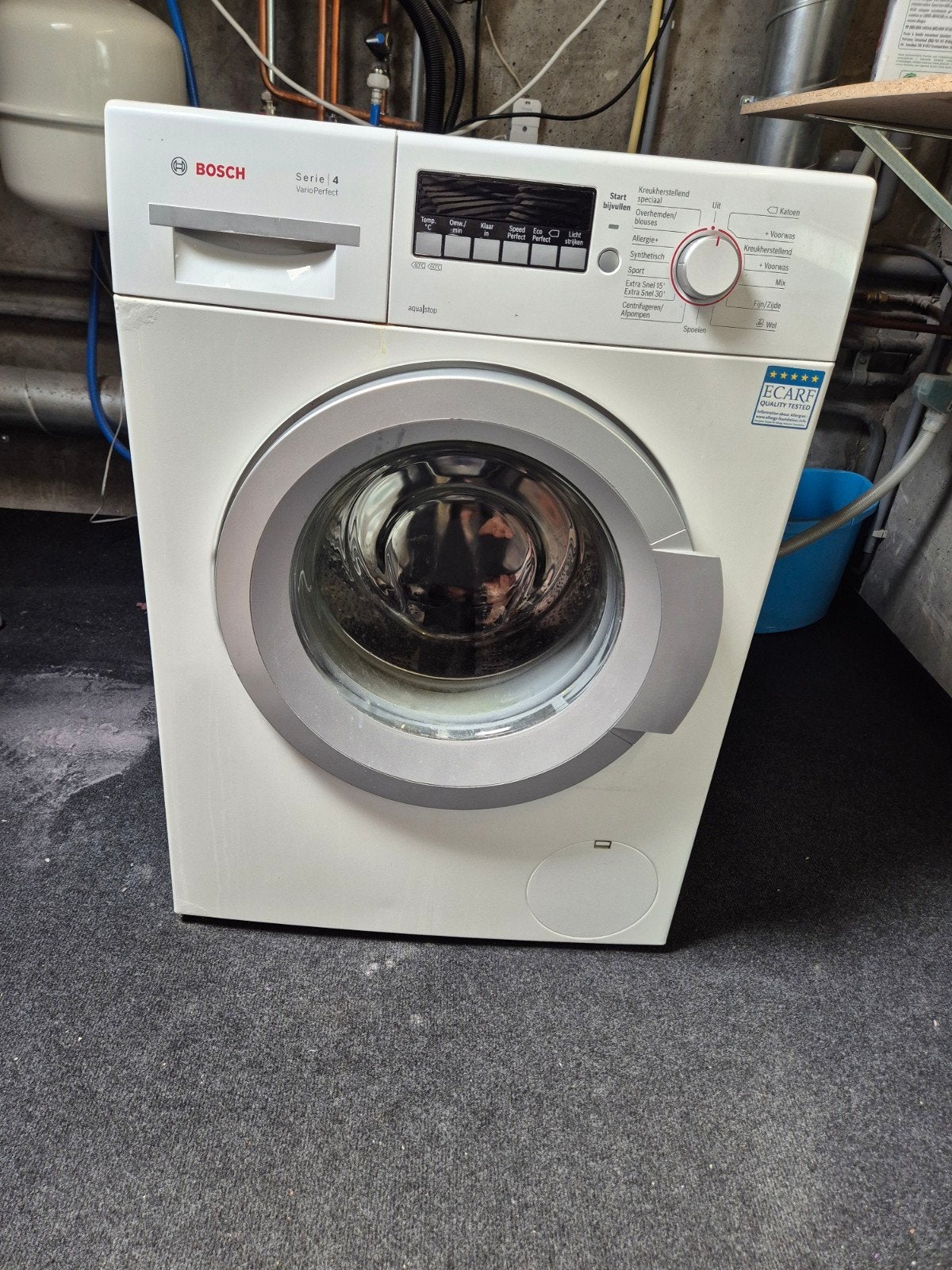 Bosch Serie 4 VarioPerfect, Ophalen, Gebruikt, Voorlader, 85 tot 90 cm