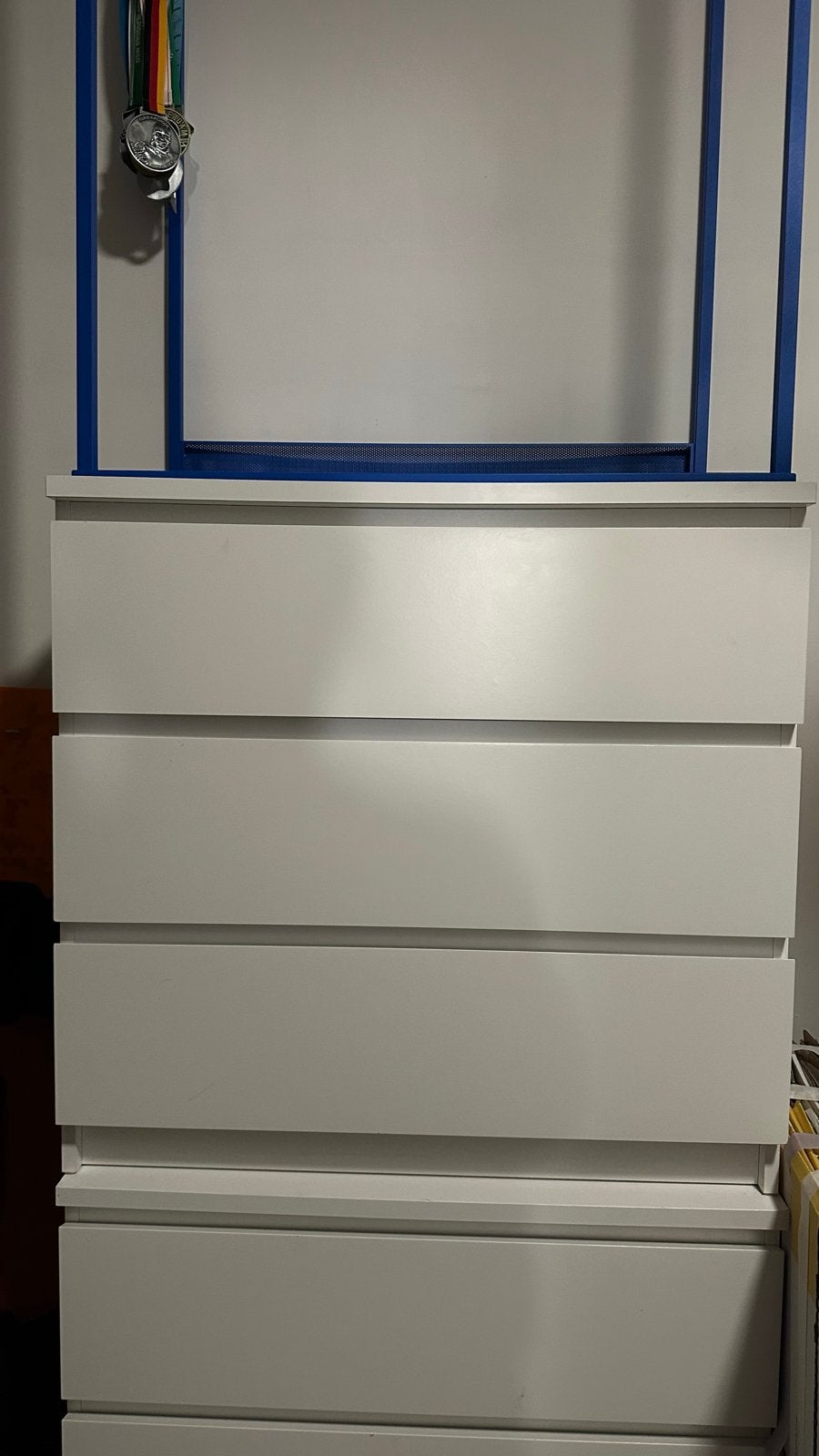 IKEA MALM ladekast met gebruikerssporen, Ophalen, Gebruikt, 5 laden of meer, 100 tot 150 cm