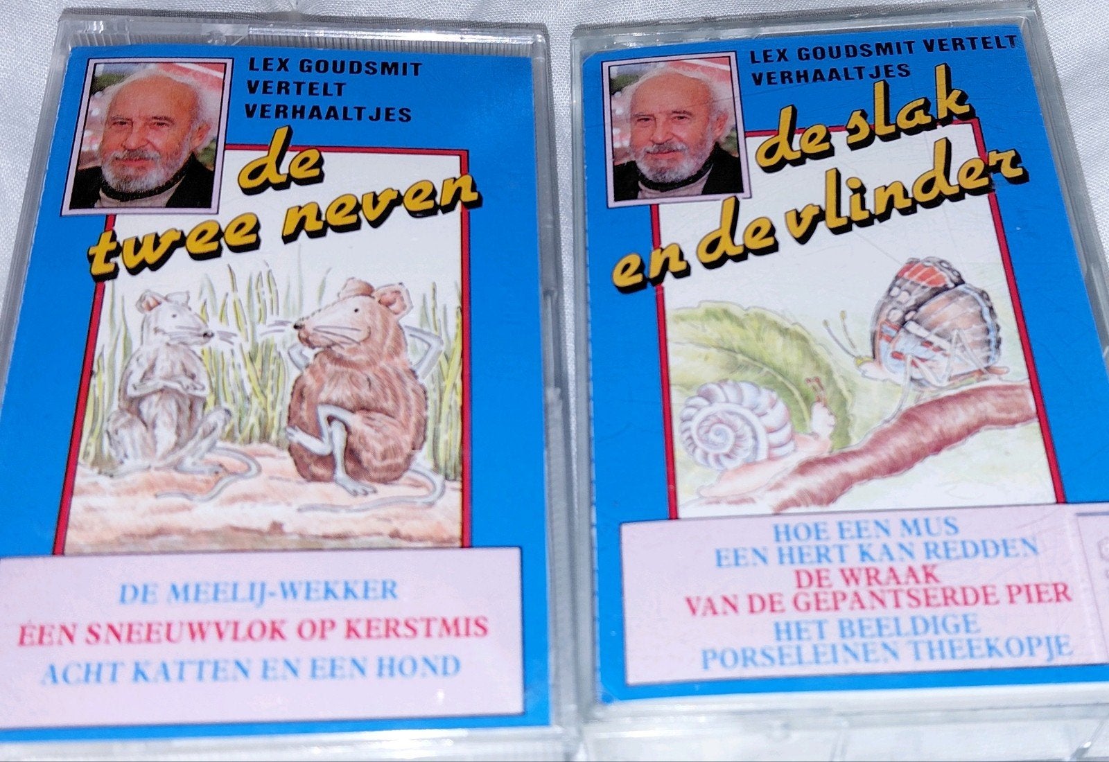 Lex Goudsmit Vertelt Verhaaltjes: De Twee Neven & De Slak, Gebruikt, 2 t/m 25 bandjes, Kinderen en Jeugd, Ophalen of Verzenden