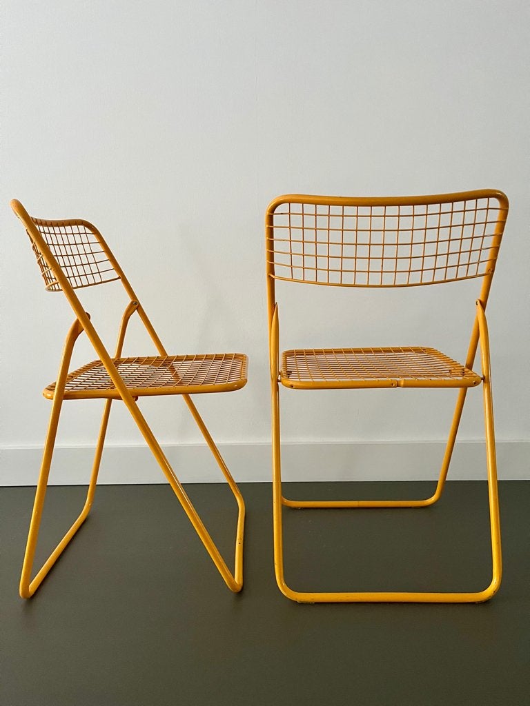 Klapstoel 2x | Draadstoel | Niels Gammelgaard | Ted Net, Ophalen, Gebruikt, Twee, Overige kleuren