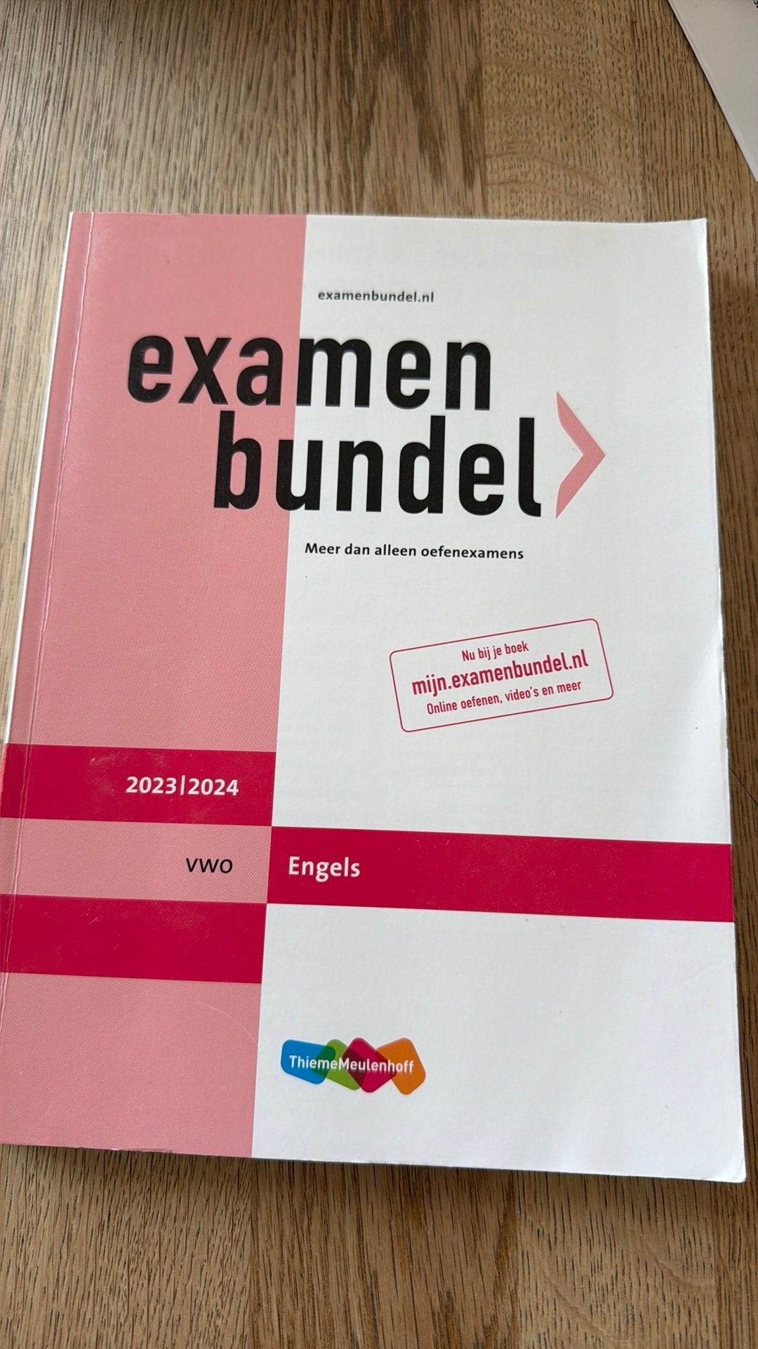 Engels examenbundel VWO, Ophalen, Zo goed als nieuw, VWO, Engels