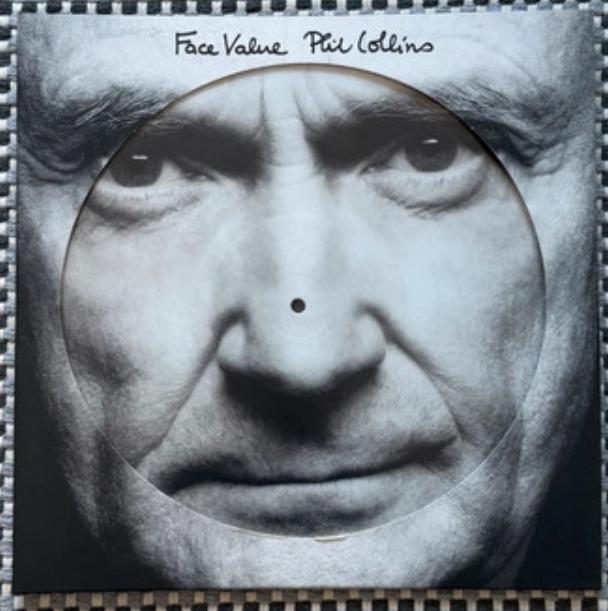 Phil Collins lp face value picture vinyl, Cd's en Dvd's, Vinyl | Pop, Ophalen of Verzenden, 12 inch