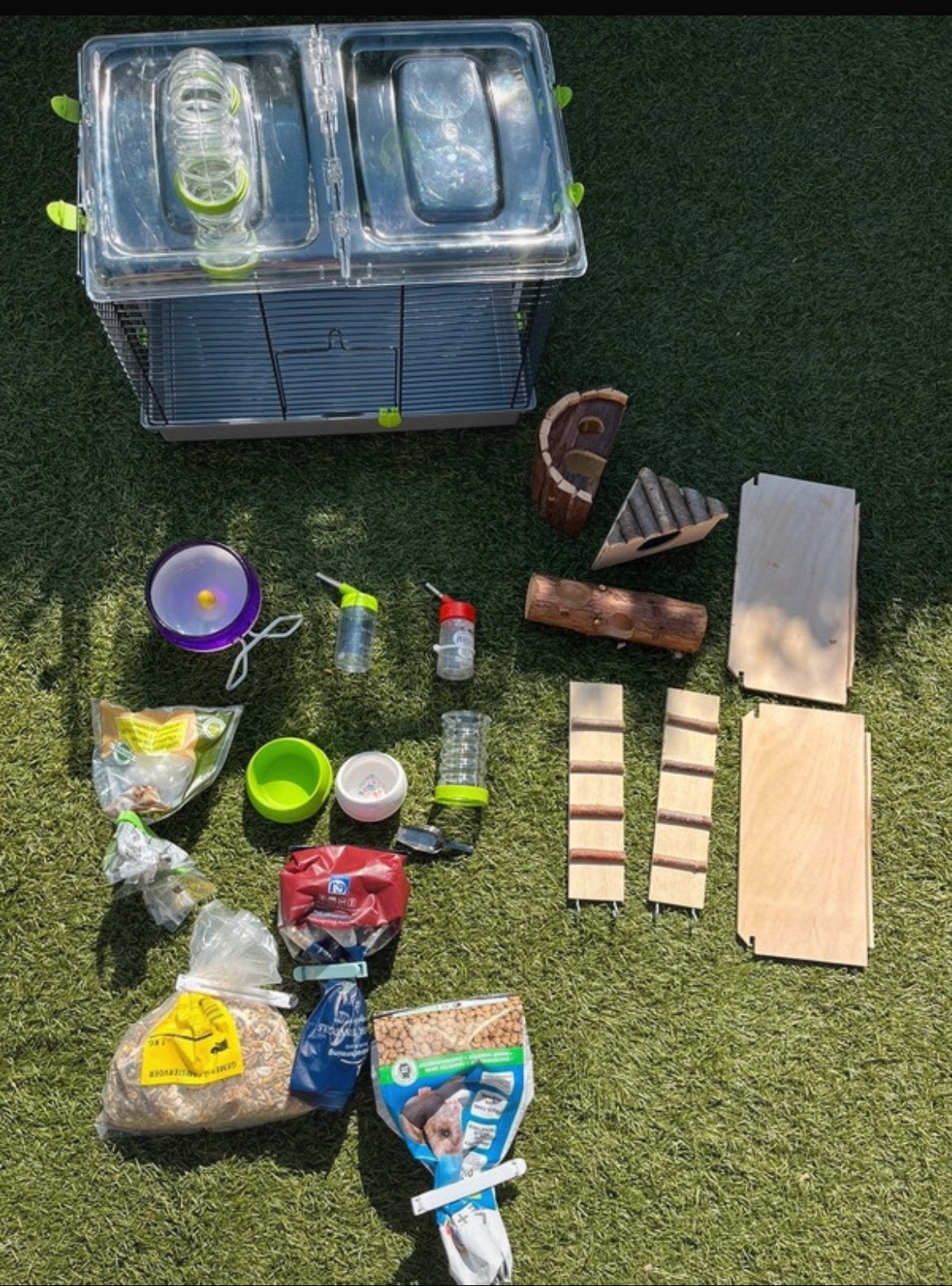 Knaagdieren kooi mer extra items zgan!, Ophalen, Zo goed als nieuw, Overige typen